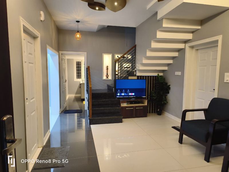 Lower living area